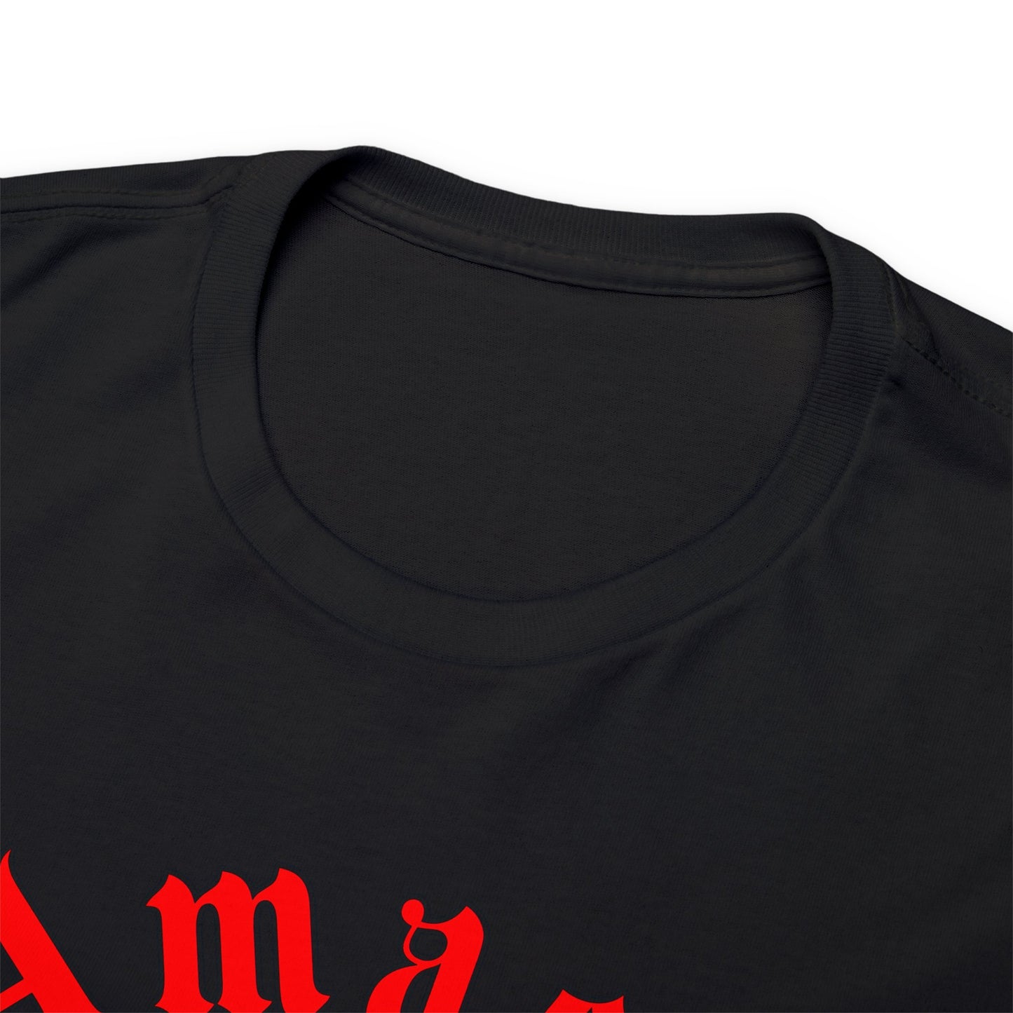 Amasa red Heavy Cotton Tee