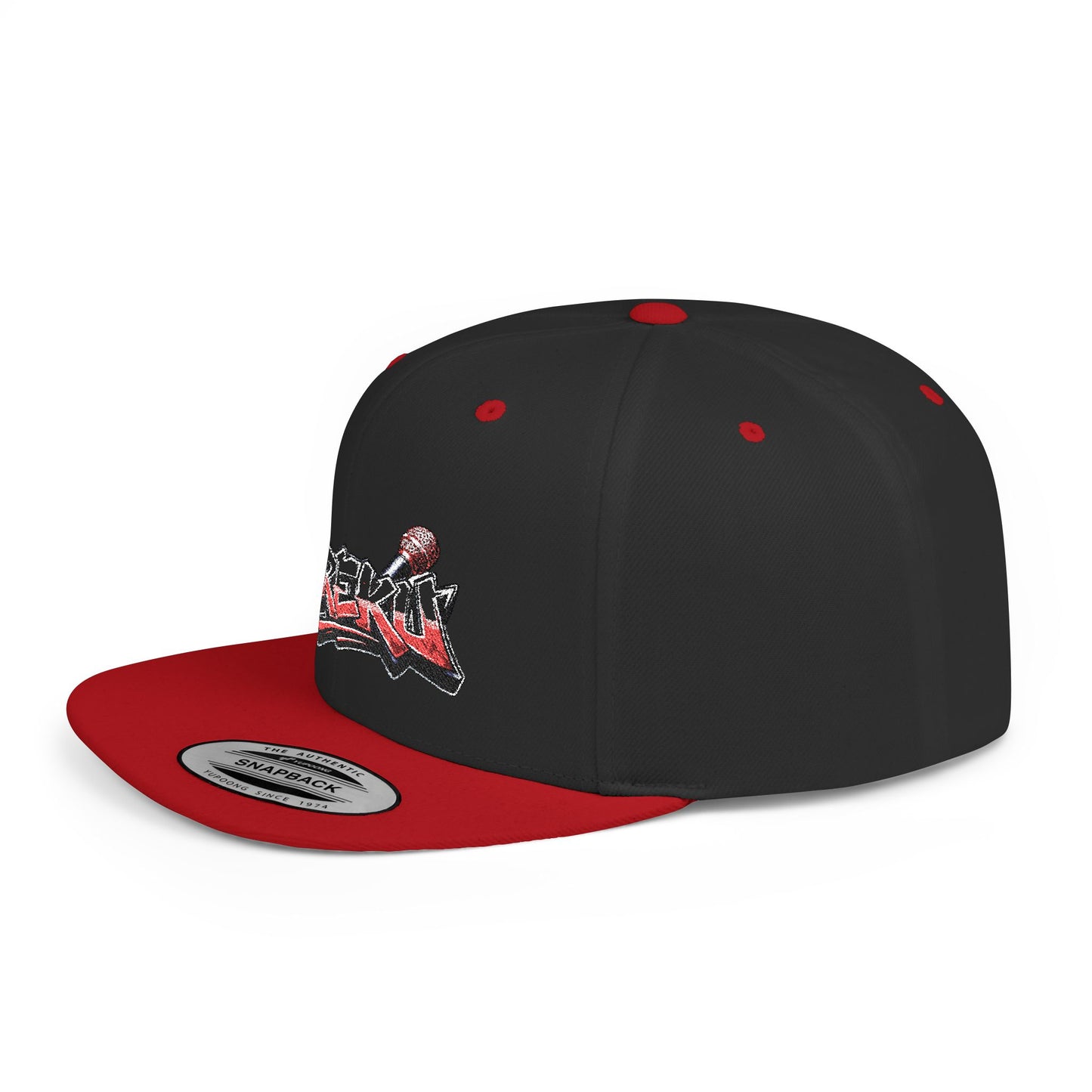 Greku Flat Bill Snapback Hat