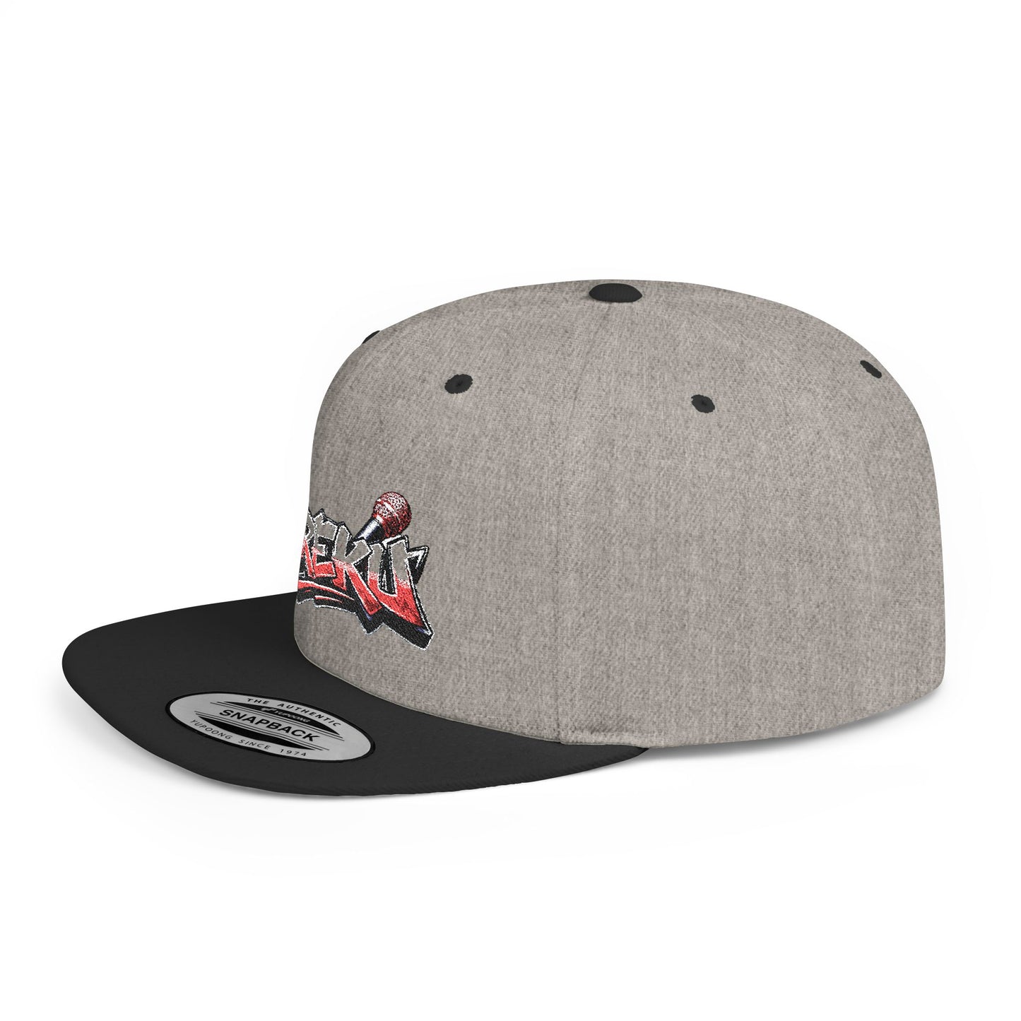Greku Flat Bill Snapback Hat