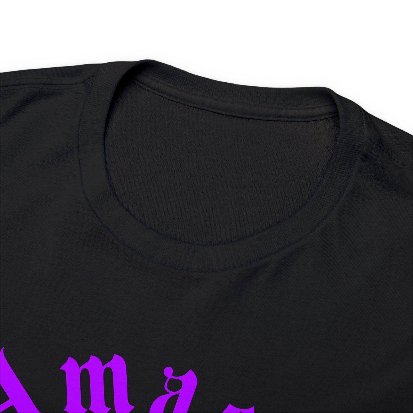 Purple amasa Heavy Cotton Tee